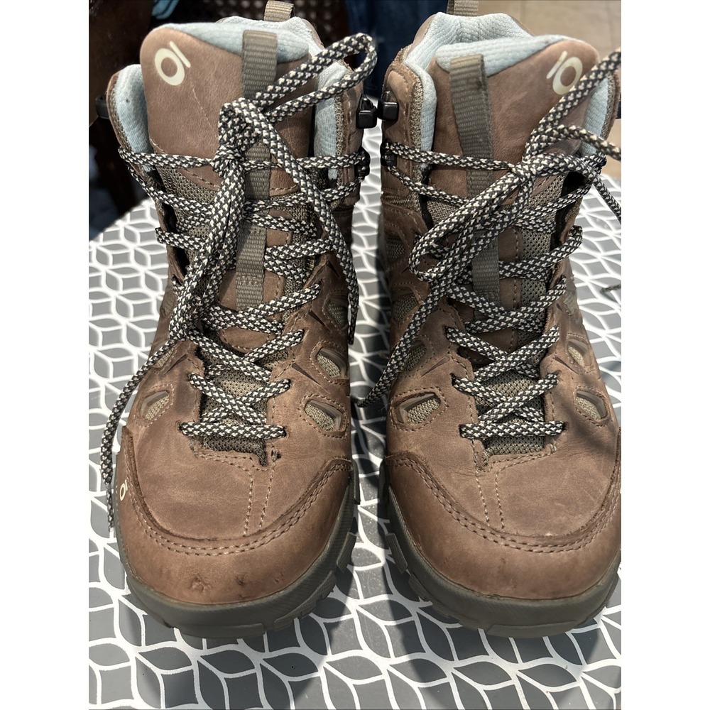 Oboz Womens US 8 Hiking Boots Sawtooth X Mid B-Dry Waterproof Rockfall